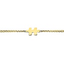 Yellow Gold Puzzle Chain Bracelet