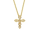 Yellow Gold Python Diamonds S Necklace