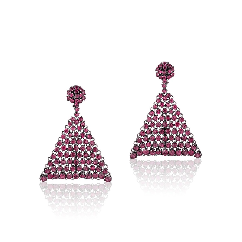 Amore Pyramid Earrings