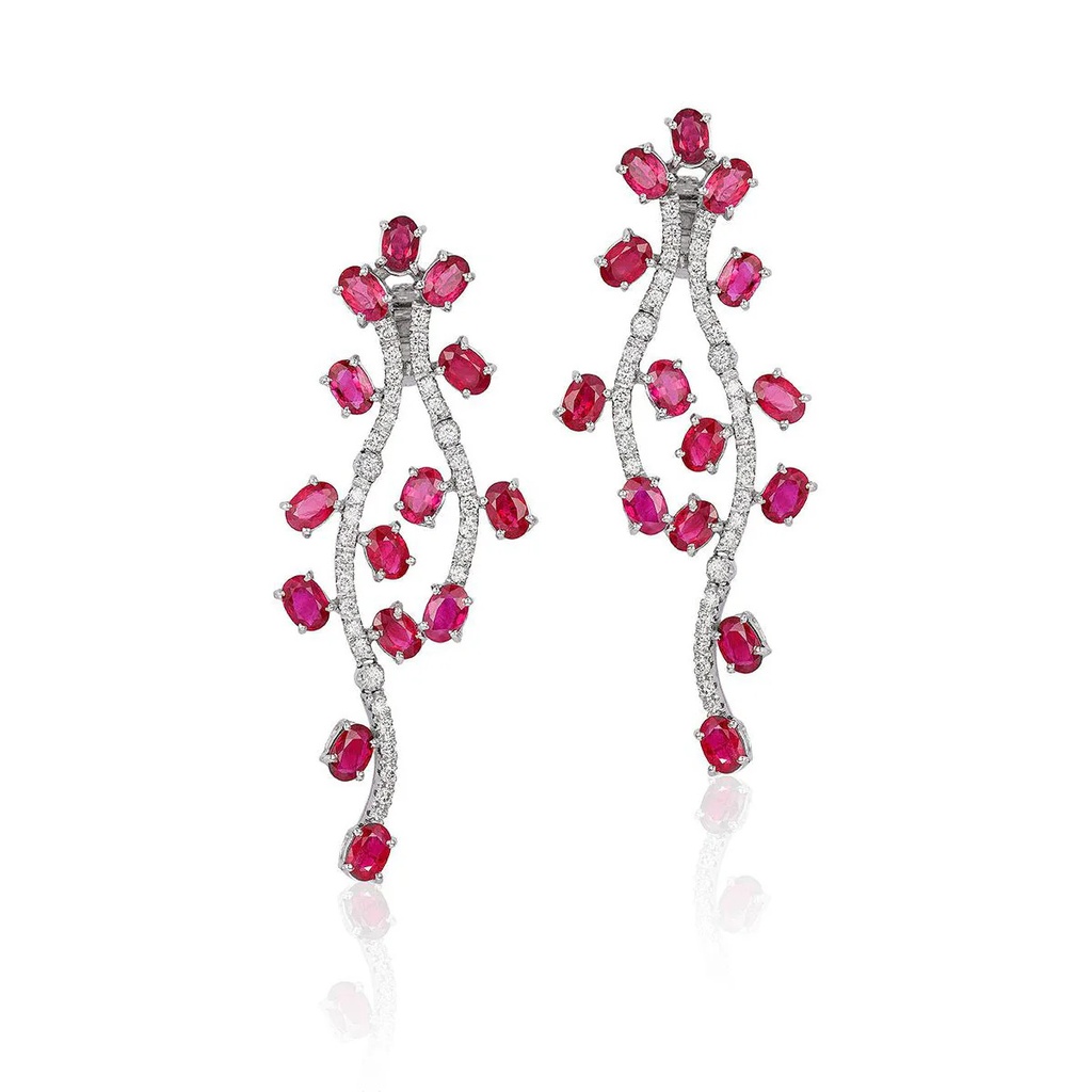 Amore Signature Ruby Earrings