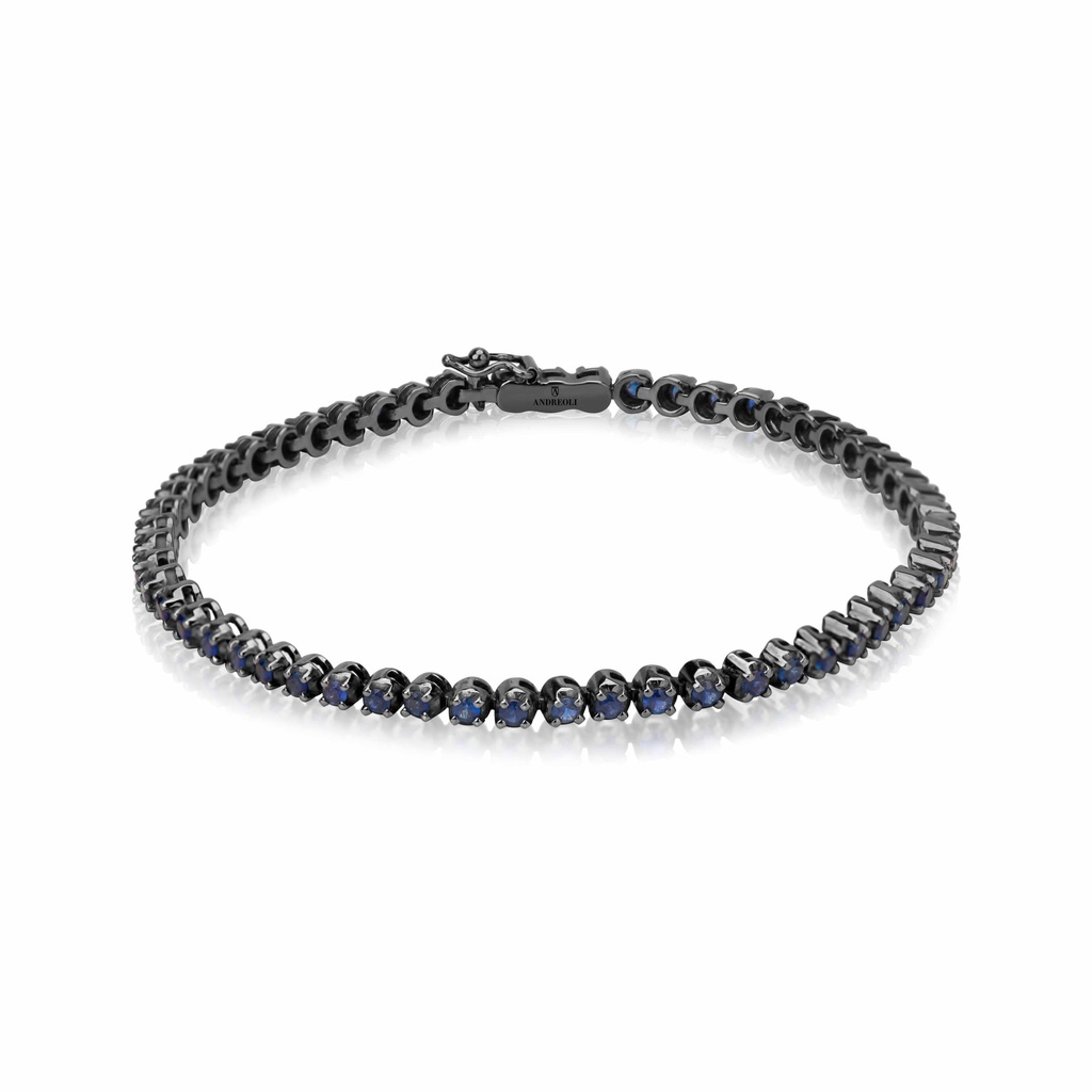 Blue Sapphire Tennis Bracelet