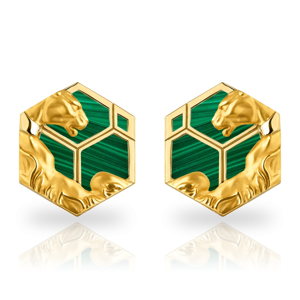 Earrings "Hexagon"