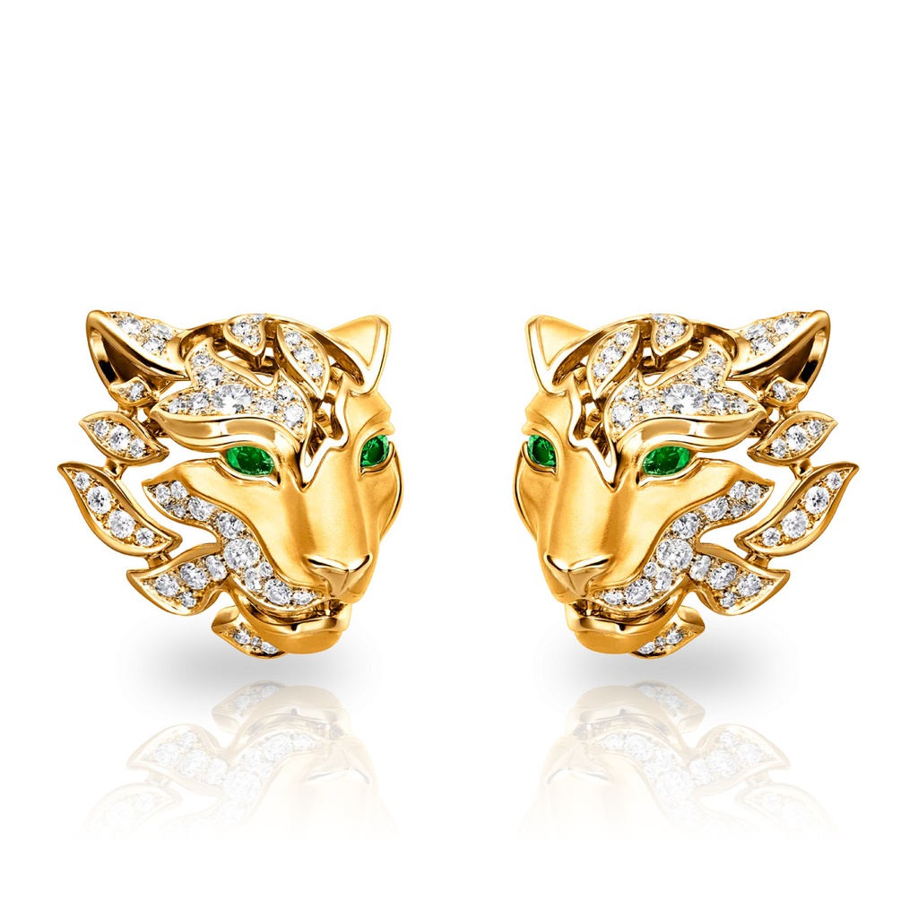 Earrings Irbis Pave