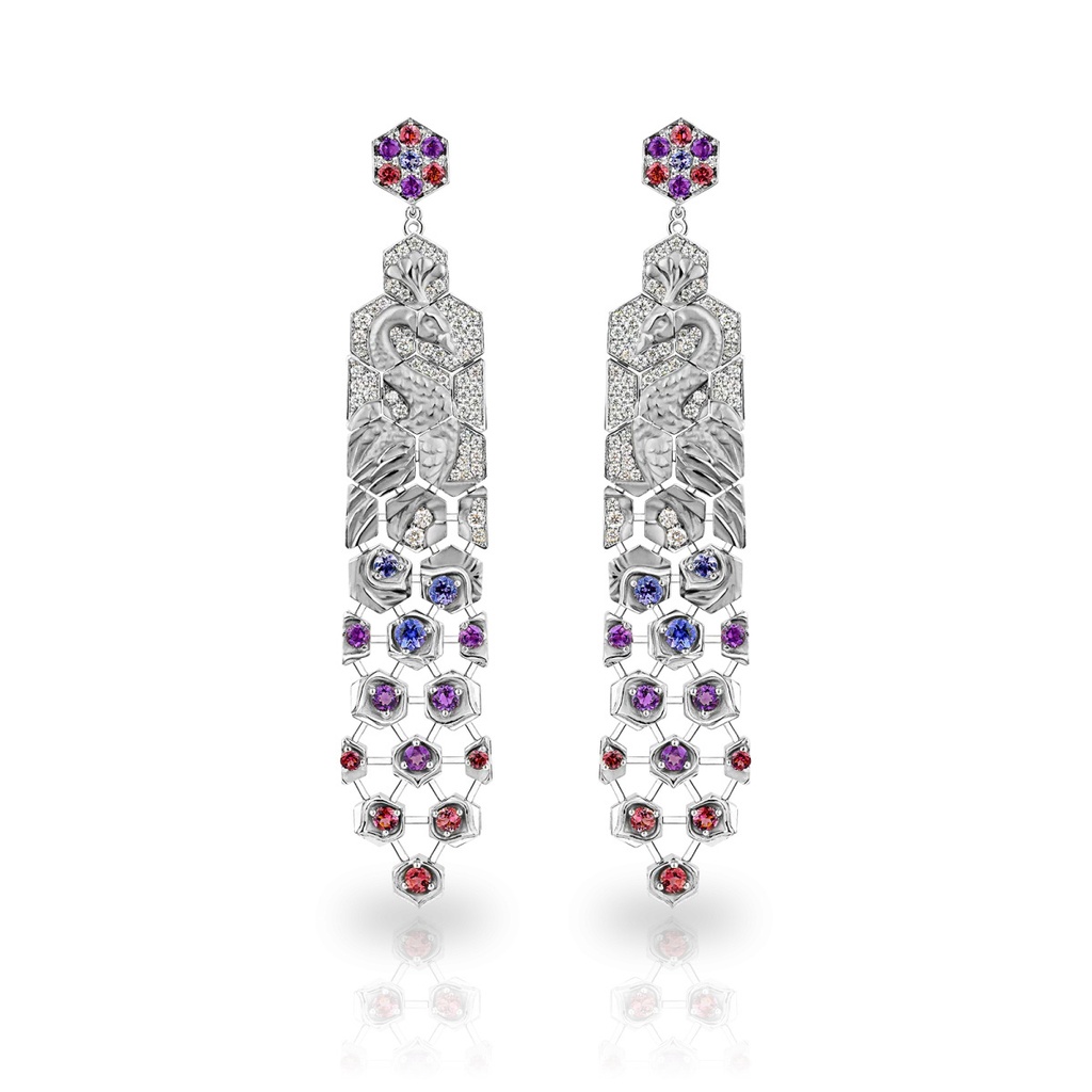 Earrings Jardin De Los Placeres Maxi