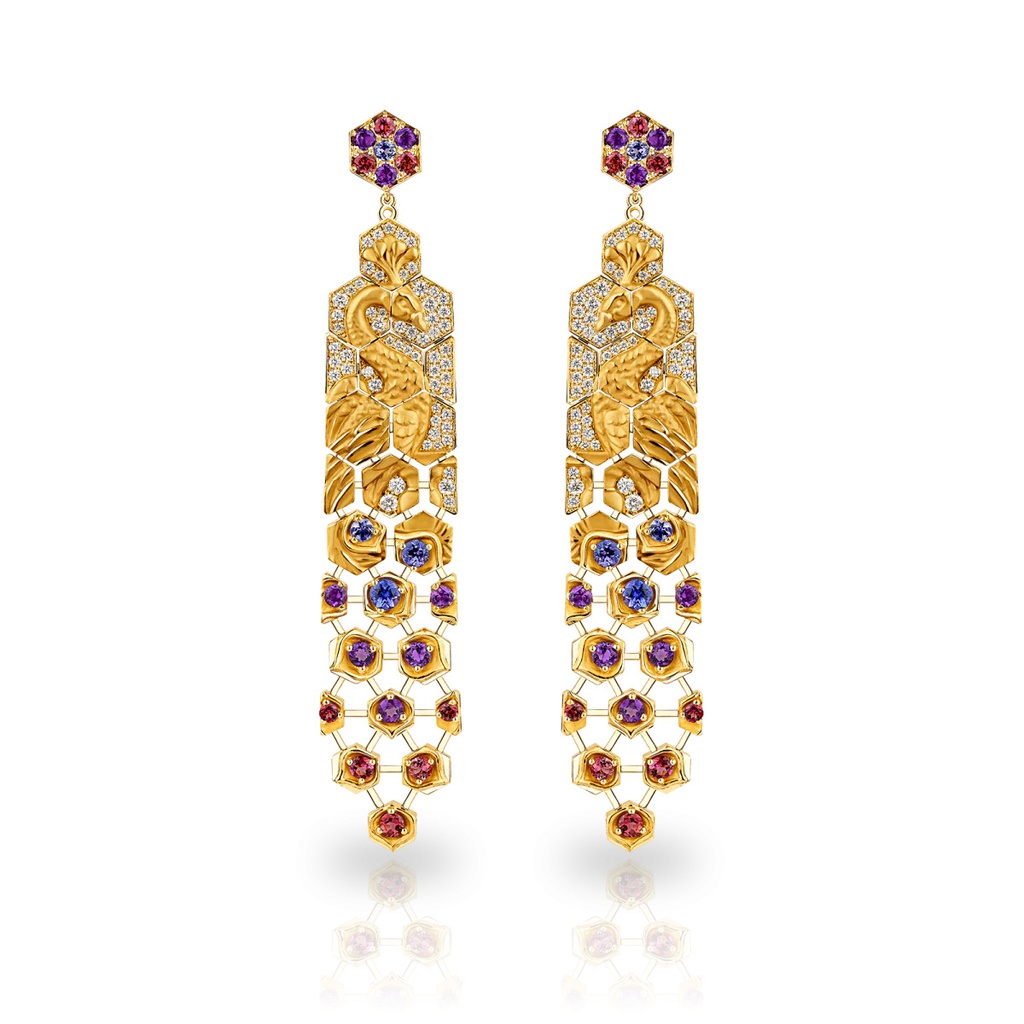 Earrings Jardin De Los Placeres Maxi