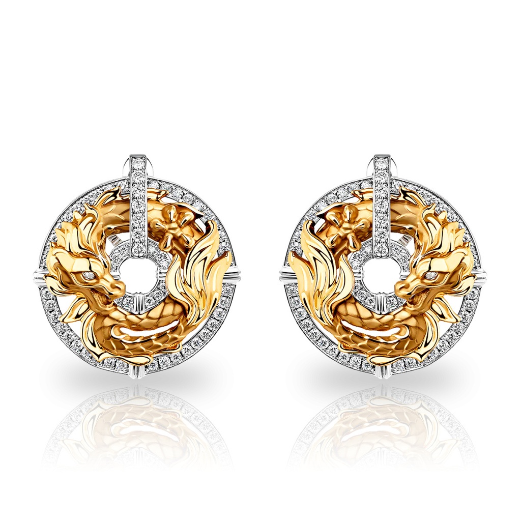 Earrings New Shanghai Mini Pave
