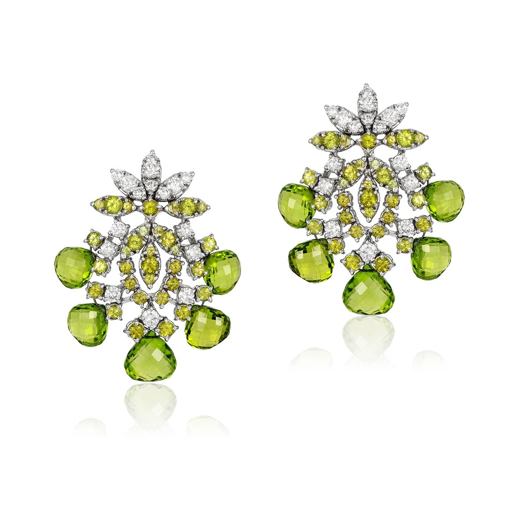 Evelyn Evergreen Earrings