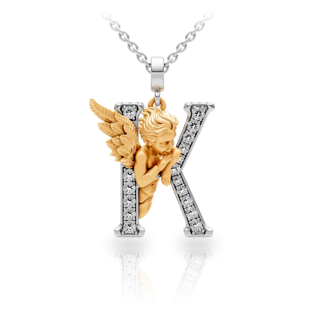 Pendant My Angel K with Diamonds