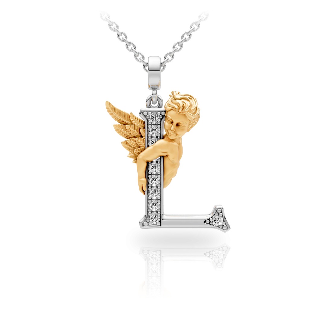 Pendant My Angel L with Diamonds
