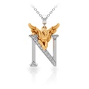Pendant My Angel N with Diamonds
