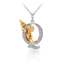 Pendant My Angel Q with Diamonds