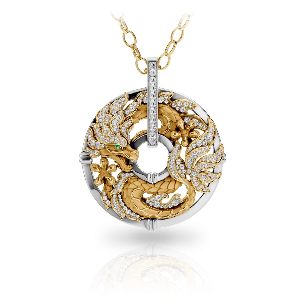 Pendant New Shanghai Maxi Pave