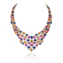 Princessa Diamond And Sapphire Necklace