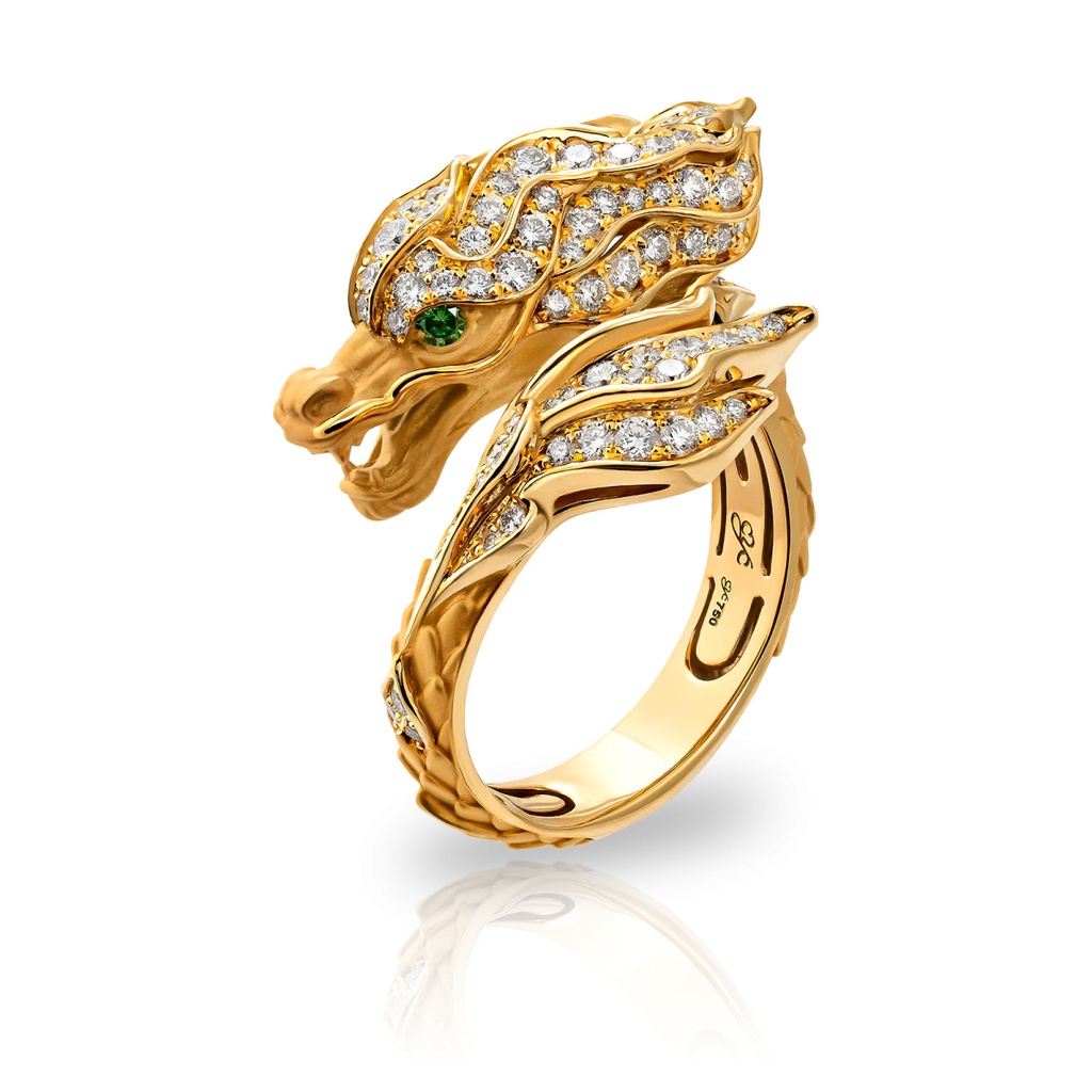 Ring New Shanghai Maxi Pave
