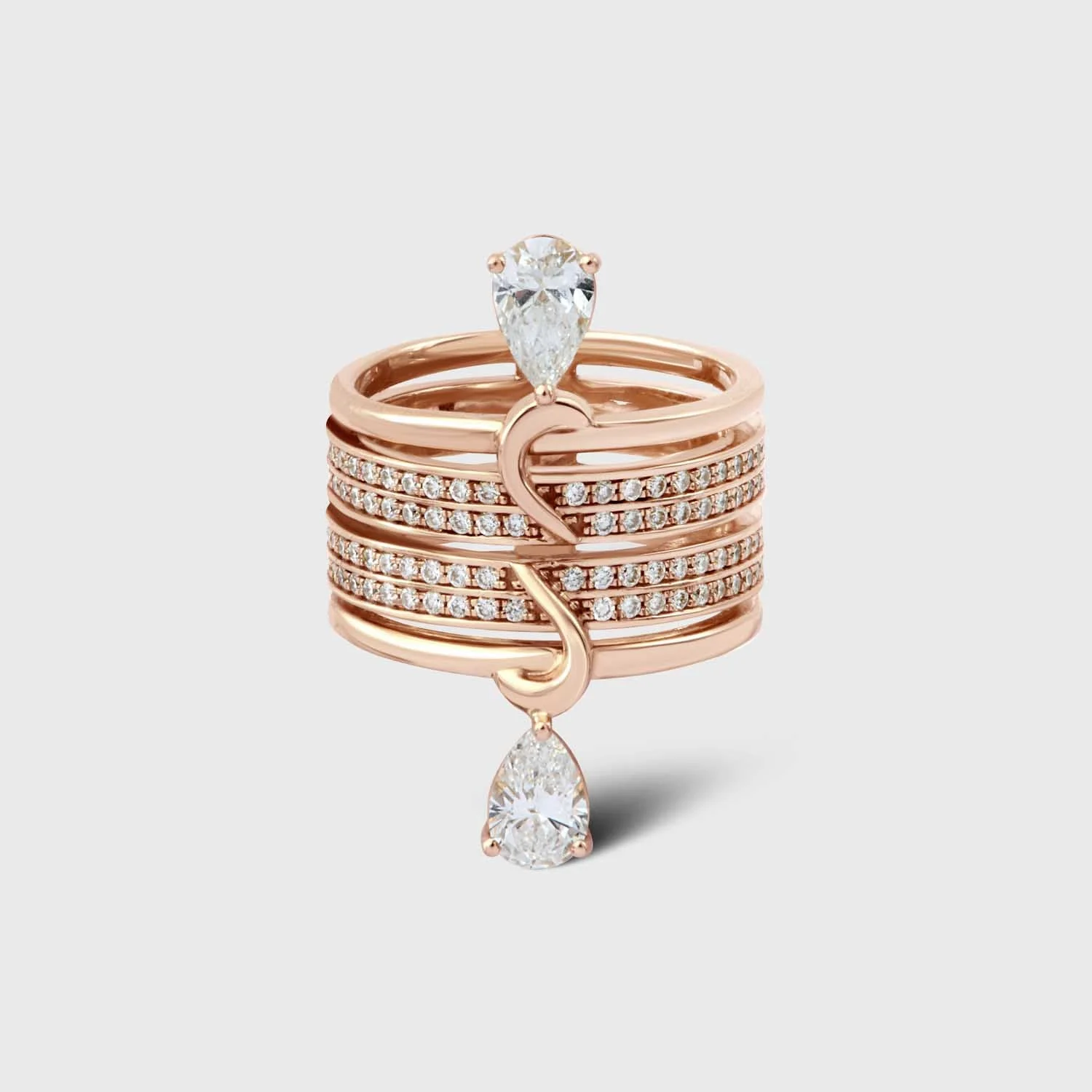 Rose Gold Celestial Ring