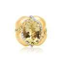 Rose Gold Citrine Rose Gold Ring
