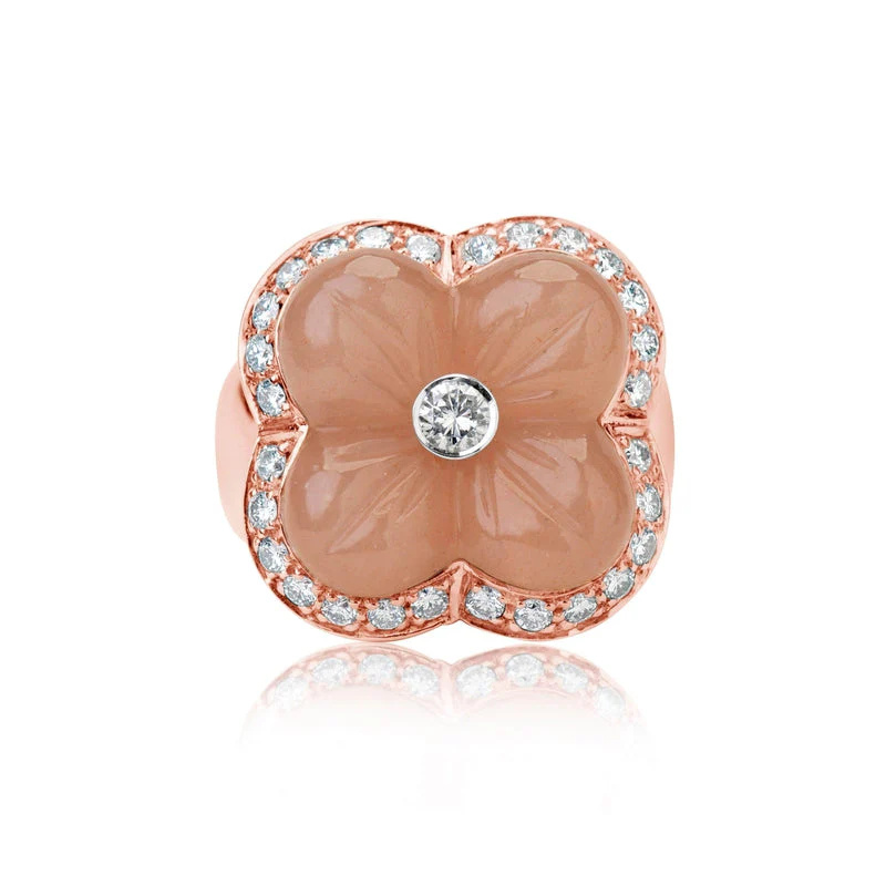 Rose Gold Eosite Ring Rose Gold