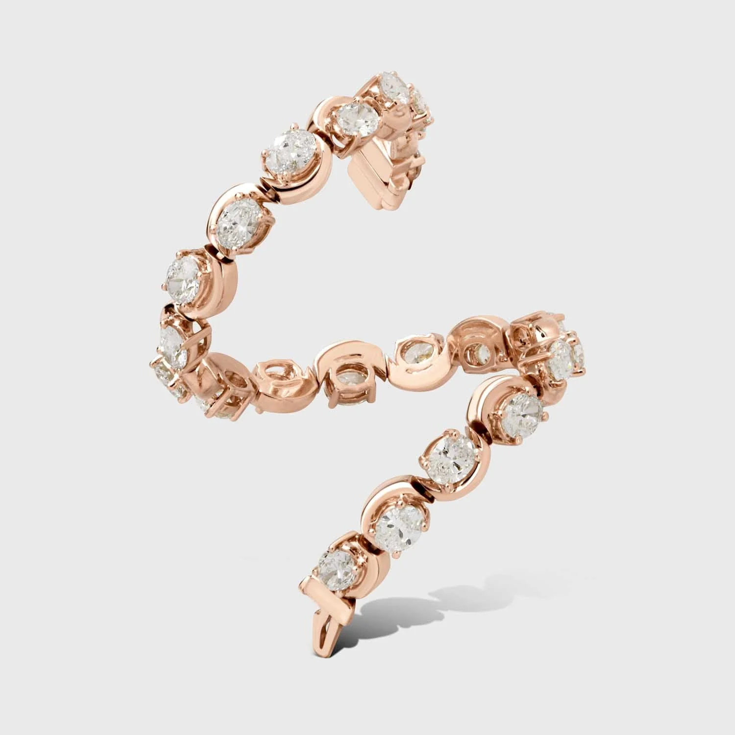 Rose Gold La Vague Bracelet