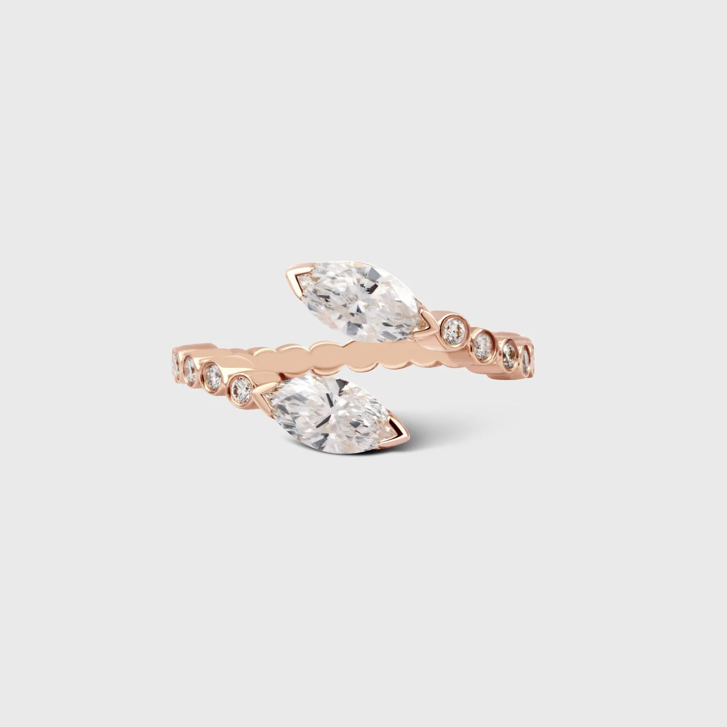 Rose Gold Louise Ring