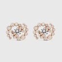 Rose Gold Whirlwind Earrings