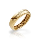 Wedding Ring Beauty Inside Roses