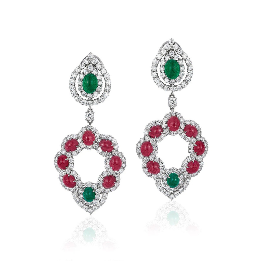 White Gold Delia Earrings