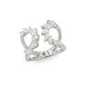 White Gold Diamond Cocktail Ring