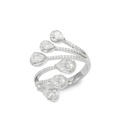 White Gold Diamond Cocktail Ring