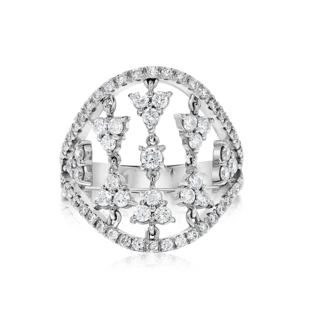 White Gold Diamond Ring