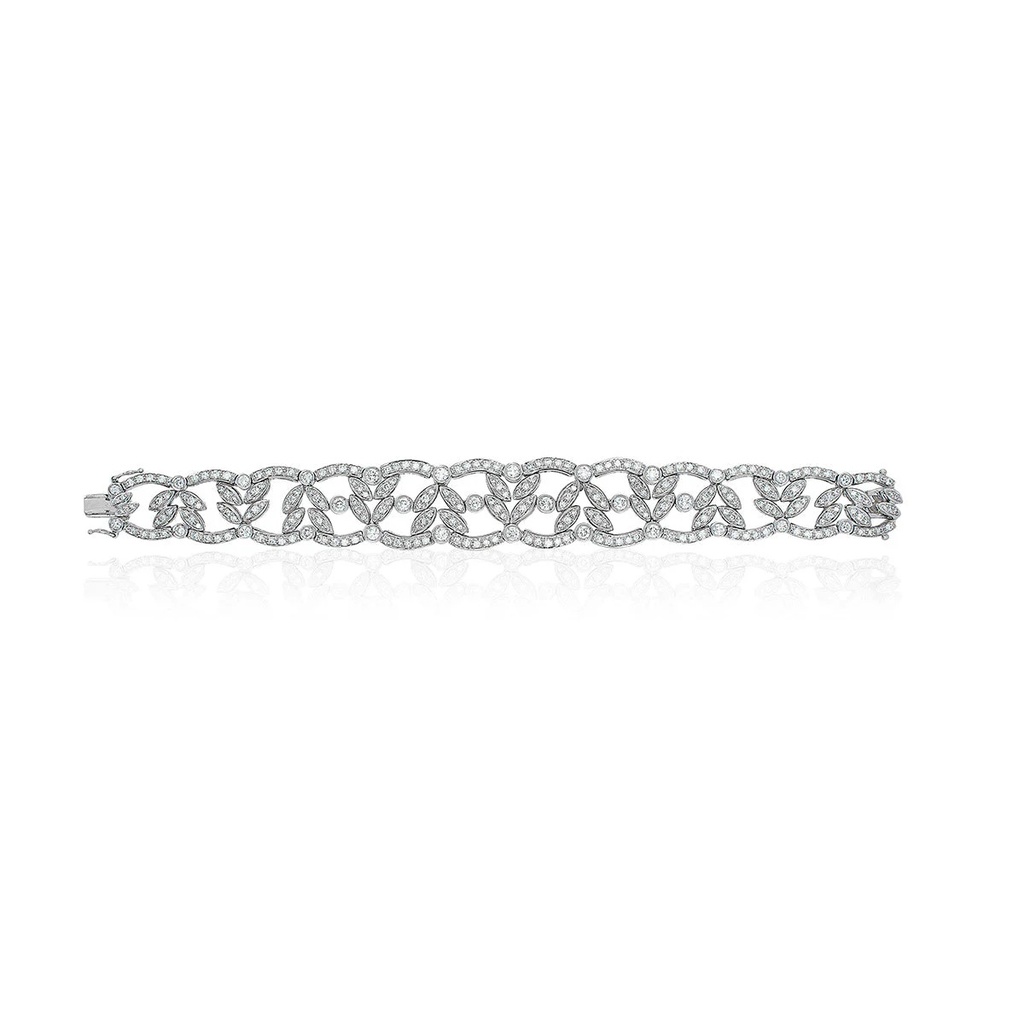 White Gold Eileen Diamond Bracelet
