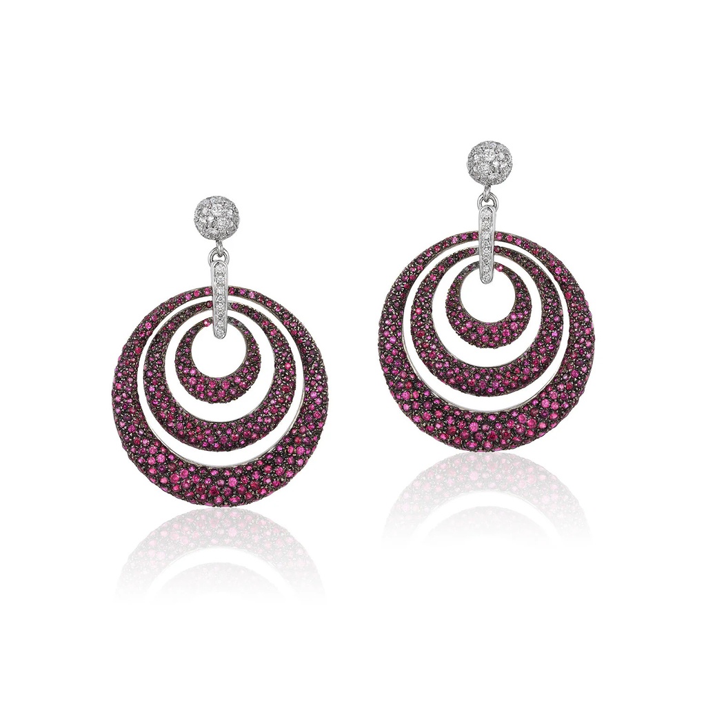 White Gold Hestia Earrings