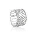 White Gold Lady Lusso Bangle