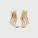 Yellow Gold Cascade Earrings