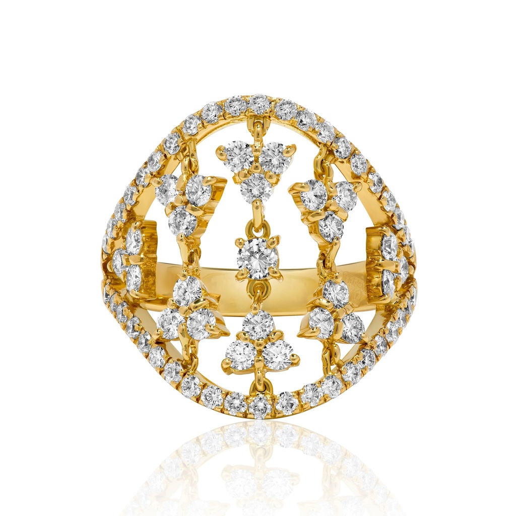 Yellow Gold Diamond Ring