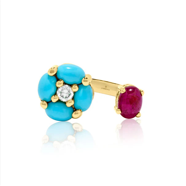 Yellow Gold Oceano Flora Ring