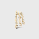 Yellow Gold Octopus Earring