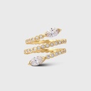 Yellow Gold Violet Ring