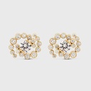 Yellow Gold Whirlwind Earrings