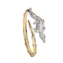 Caresse de Croco Full Pave Diamond Bracelet - Yellow Gold