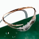 Caresse de Croco Full Pavé Diamond Choker - Roe Gold