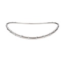 Caresse de Croco Light Pave Diamond Necklace - White Gold