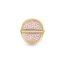 Amrita Round Ring In Full Diamonds