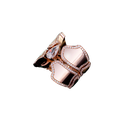 Skin Large Double Row Light Pavé Diamond Ring