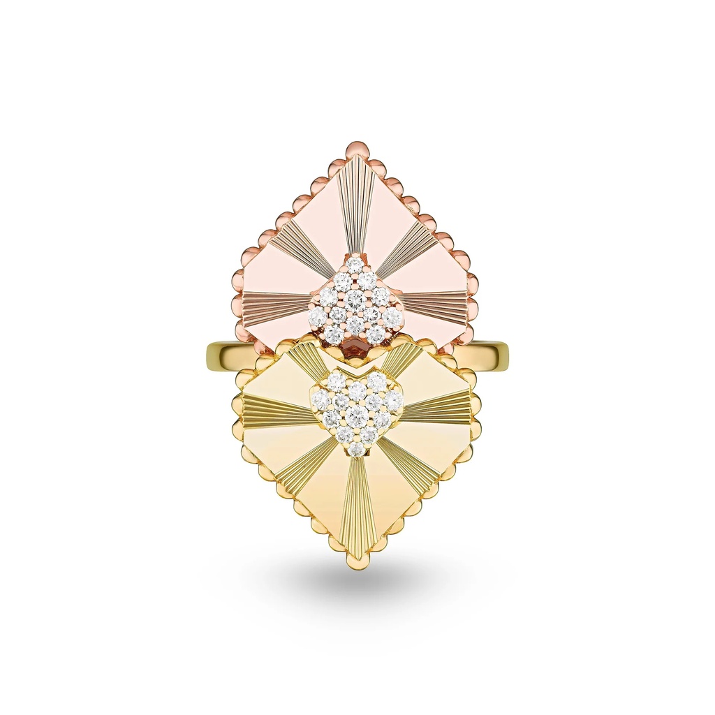 Double Heart Ring