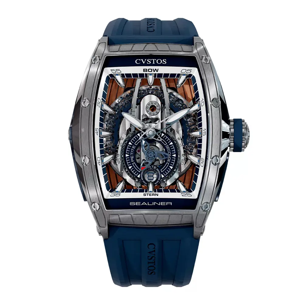 Sealiner PS Steel/Navy Blue - 41mm