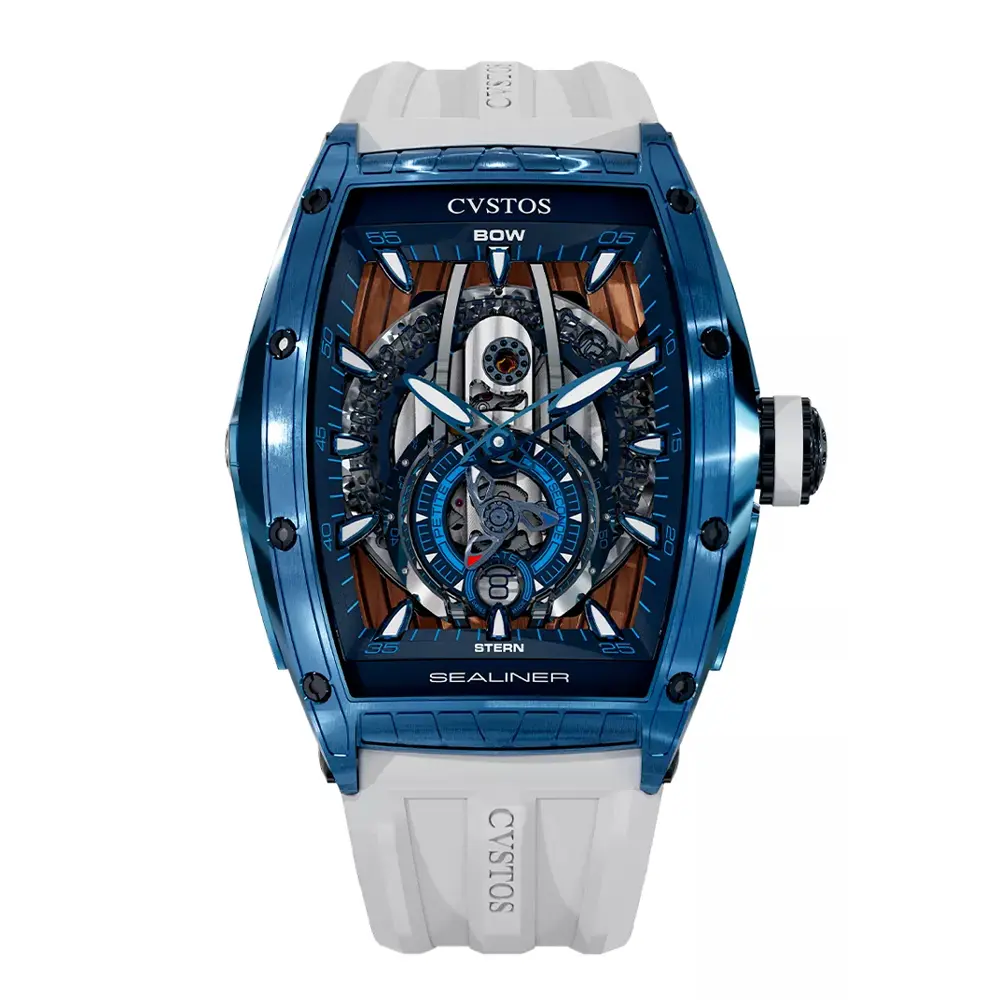 Sealiner PS Skyblue Steel/Navy Blue - 41mm