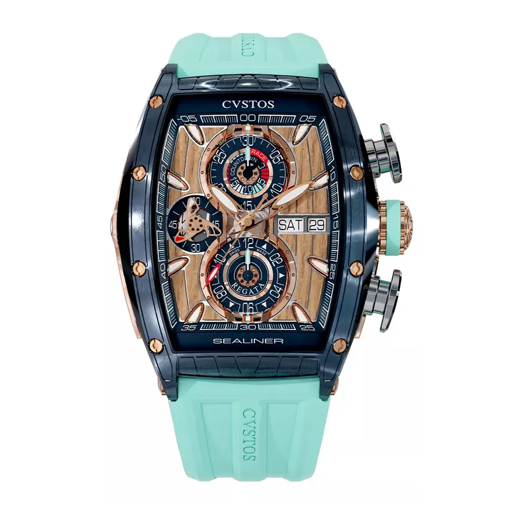 Sealiner Chronograph Navy Blue Steel/5N - 41mm 