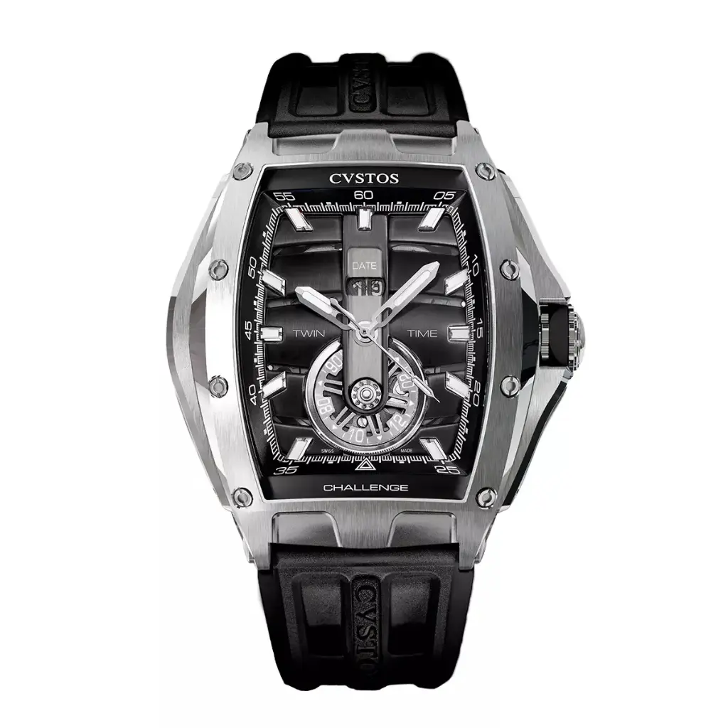 Twin-Time Steel Nardo Dial - 41mm