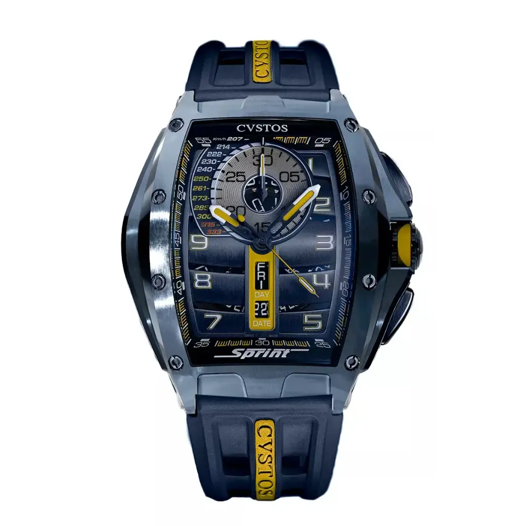 Chrono Sprint Steel/Navy Blue - 41mm