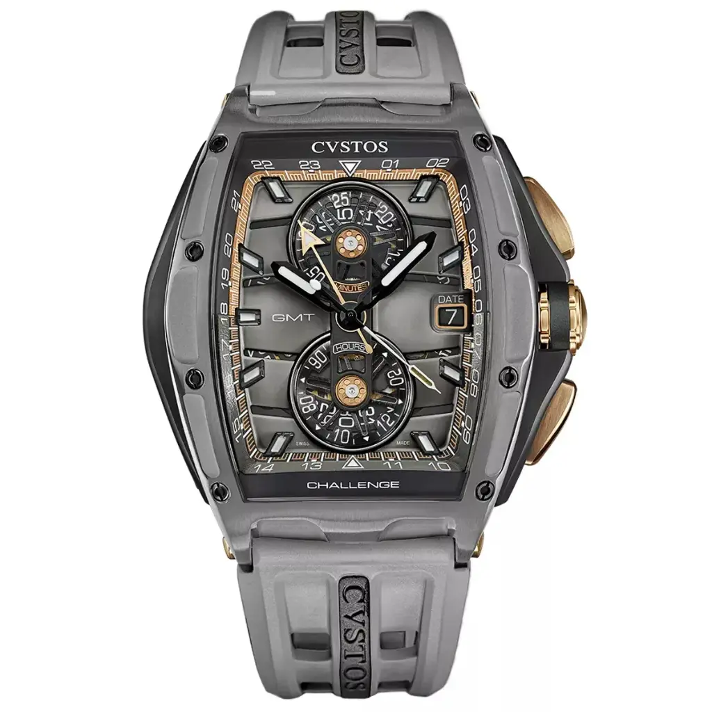 Chrono GMT Dark Grey Steel/Nardo - 45mm